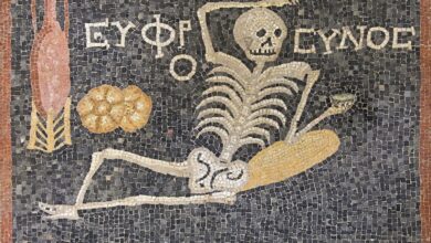 Archaeologists Discover a 2,400-Year-Old Skeleton Mosaic That Urges People to “Be Cheerful and Live Your Life”