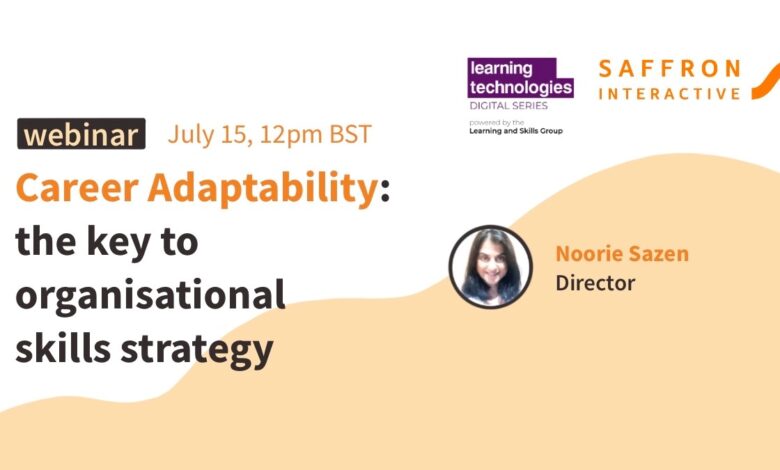 Career Adaptability: the key to organisational skills strategy | Webinar