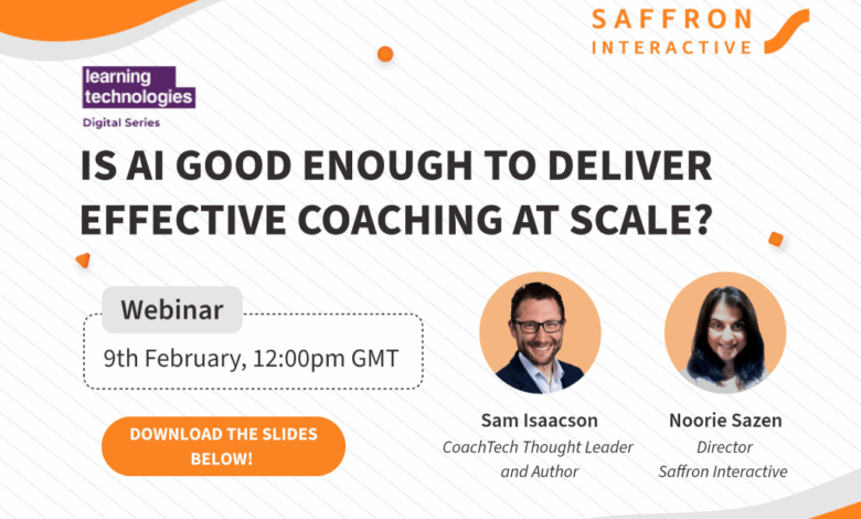 Is AI good enough to deliver effective coaching at scale?