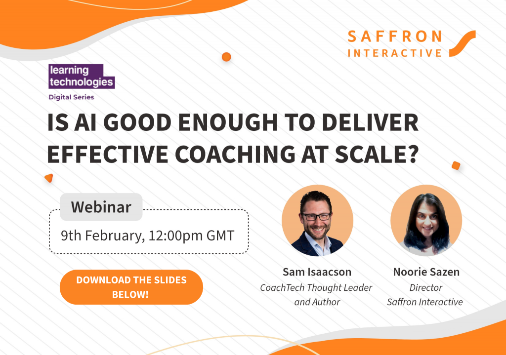 Effective coaching webinar header image